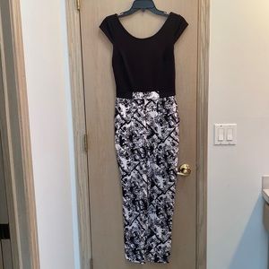 Black and white Xhilaration jumpsuit
